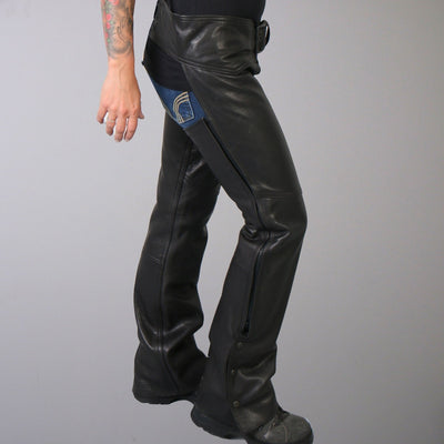 Hot Leathers Women's Usa Made Leather Chaps