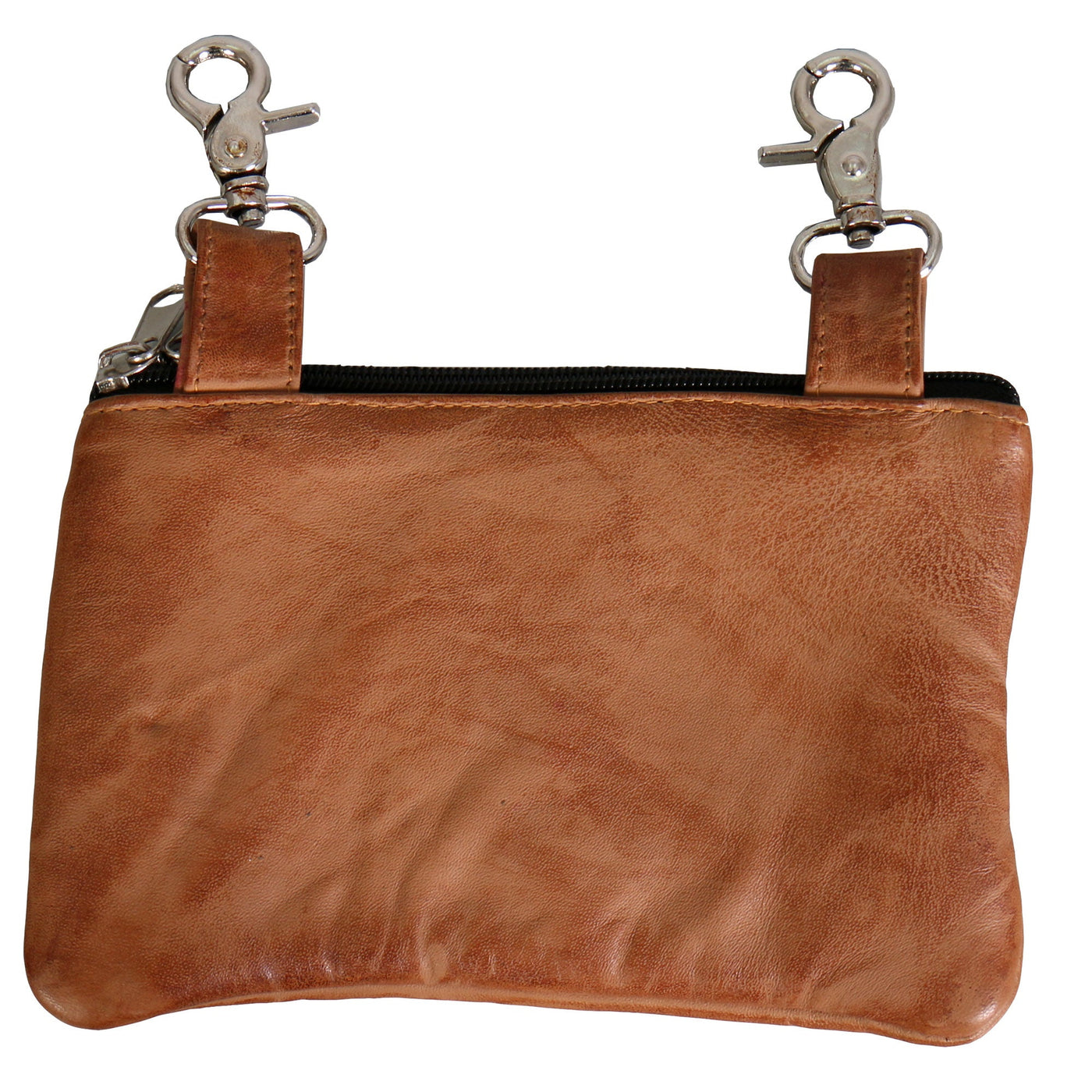 Hot Leathers CPS1015 Tan Studs Clip Pouch