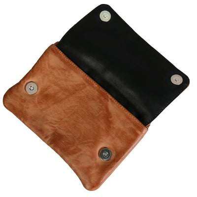 Hot Leathers CPS1015 Tan Studs Clip Pouch