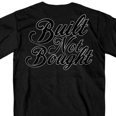 Hot Leathers Men's Official Cycle Source Magazine Built Not Bought T-Shirt - American Legend Rider