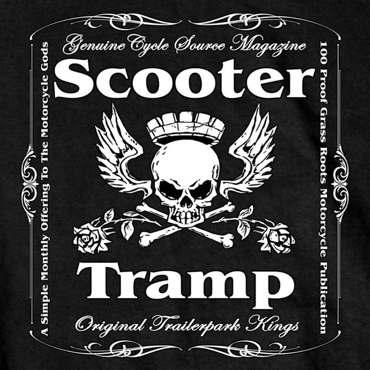 Hot Leathers Men's Official Cycle Source Magazine Scooter Tramp T-Shirt - American Legend Rider