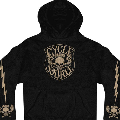 Hot Leathers Official Cycle Source Magazine Knucklehead Sweatshirt - American Legend Rider