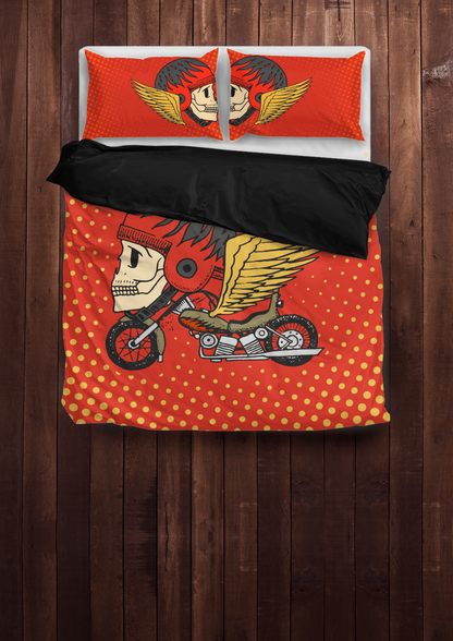 Funky Motorcycle Bedding Sets - American Legend Rider