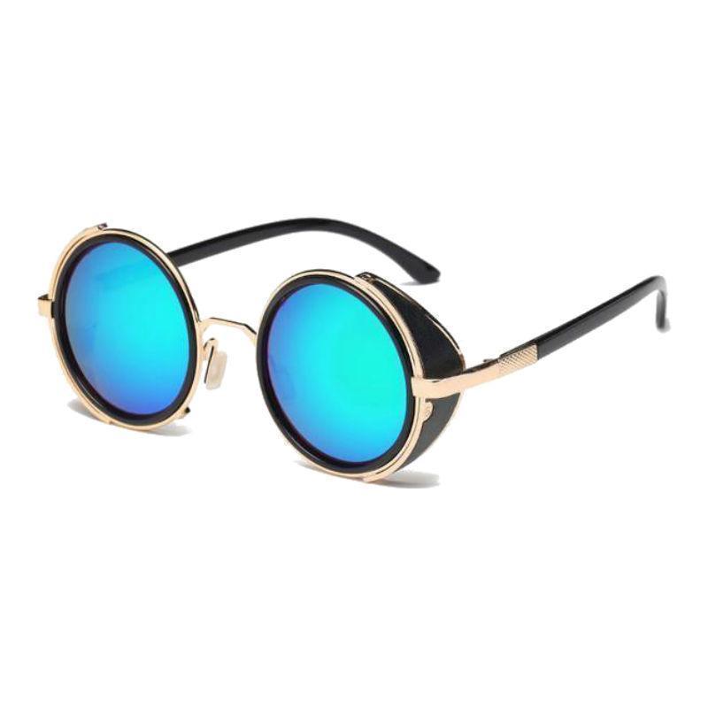 Vintage Round Biker Sunglasses - American Legend Rider