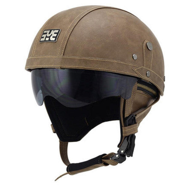 Handmade Leather German Motorcycle Helmet – American Legend Rider
