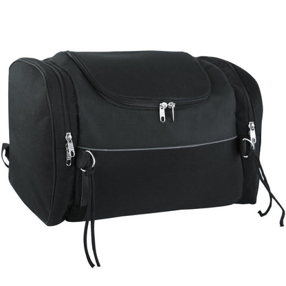 Vance Leather Medium Textile Trunk Bag