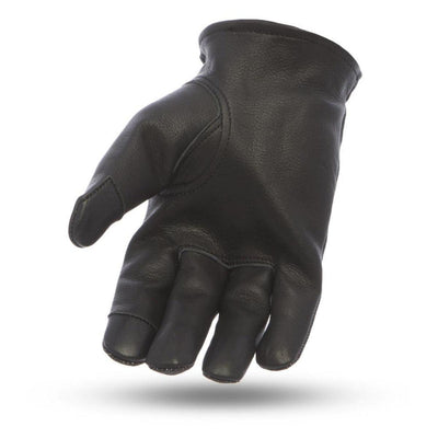 First Manufacturing 2-Tone Roper Gloves, Black/Denim - American Legend Rider