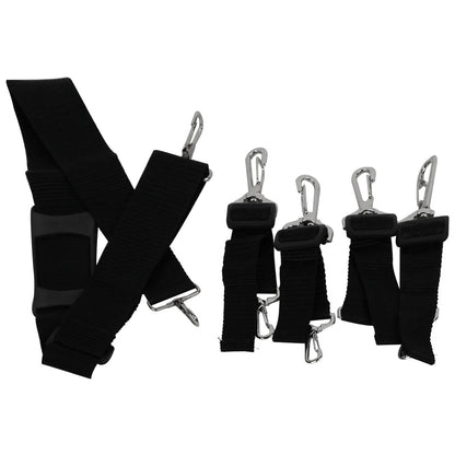 Vance Leather Large Heavy Duty Textile Sissy Bar Bag