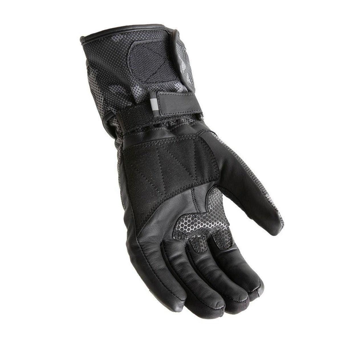 First Manufacturing After Burner - Men's Motorcycle Heated Gloves, Gray - American Legend Rider