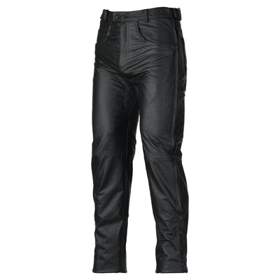 Vance Black Motorcycle Leather Overpants