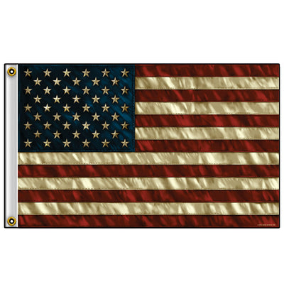 Hot Leathers FGA1068 Vintage American Flag