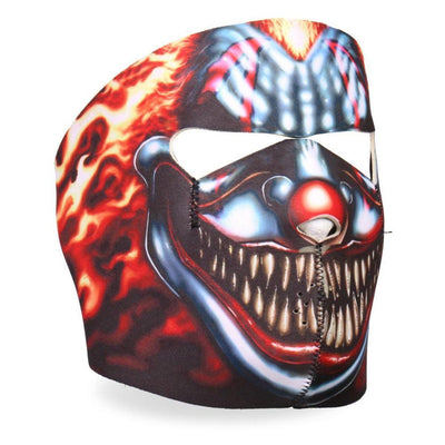 Hot Leathers Smoking Clown Neoprene Face Mask - American Legend Rider