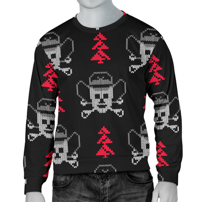 Christmas Skull Ugly Sweater