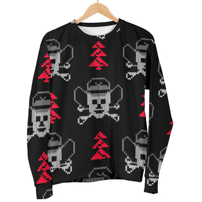 Christmas Skull Ugly Sweater