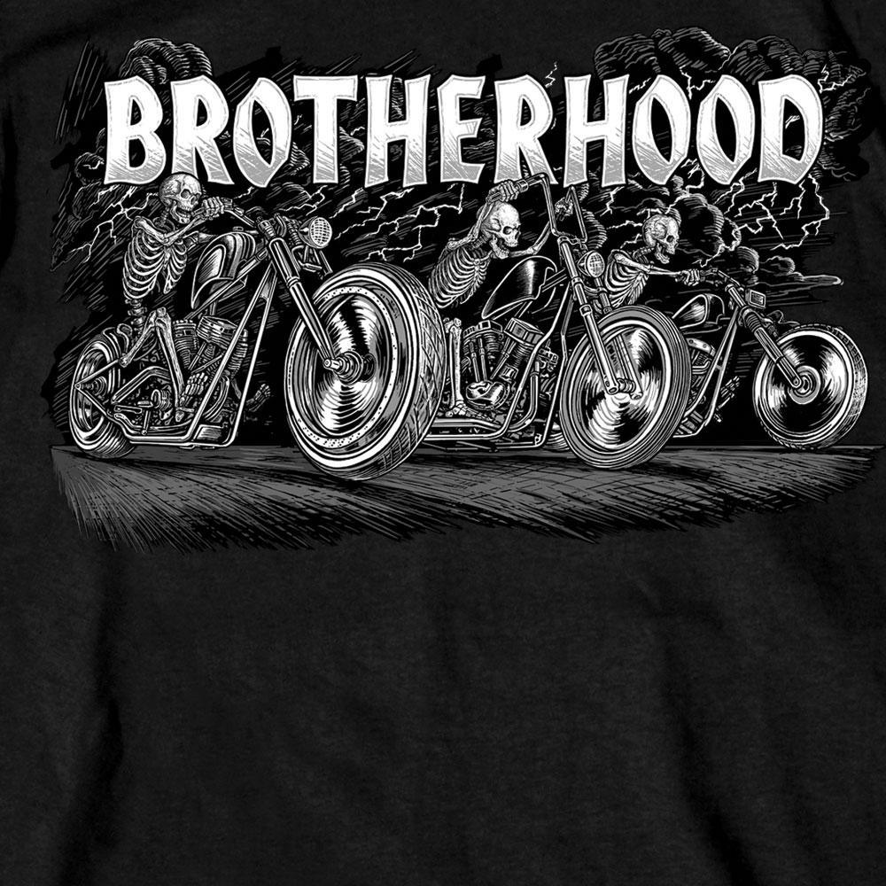 Hot Leathers Men's Ride As One T-Shirt, Black - American Legend Rider