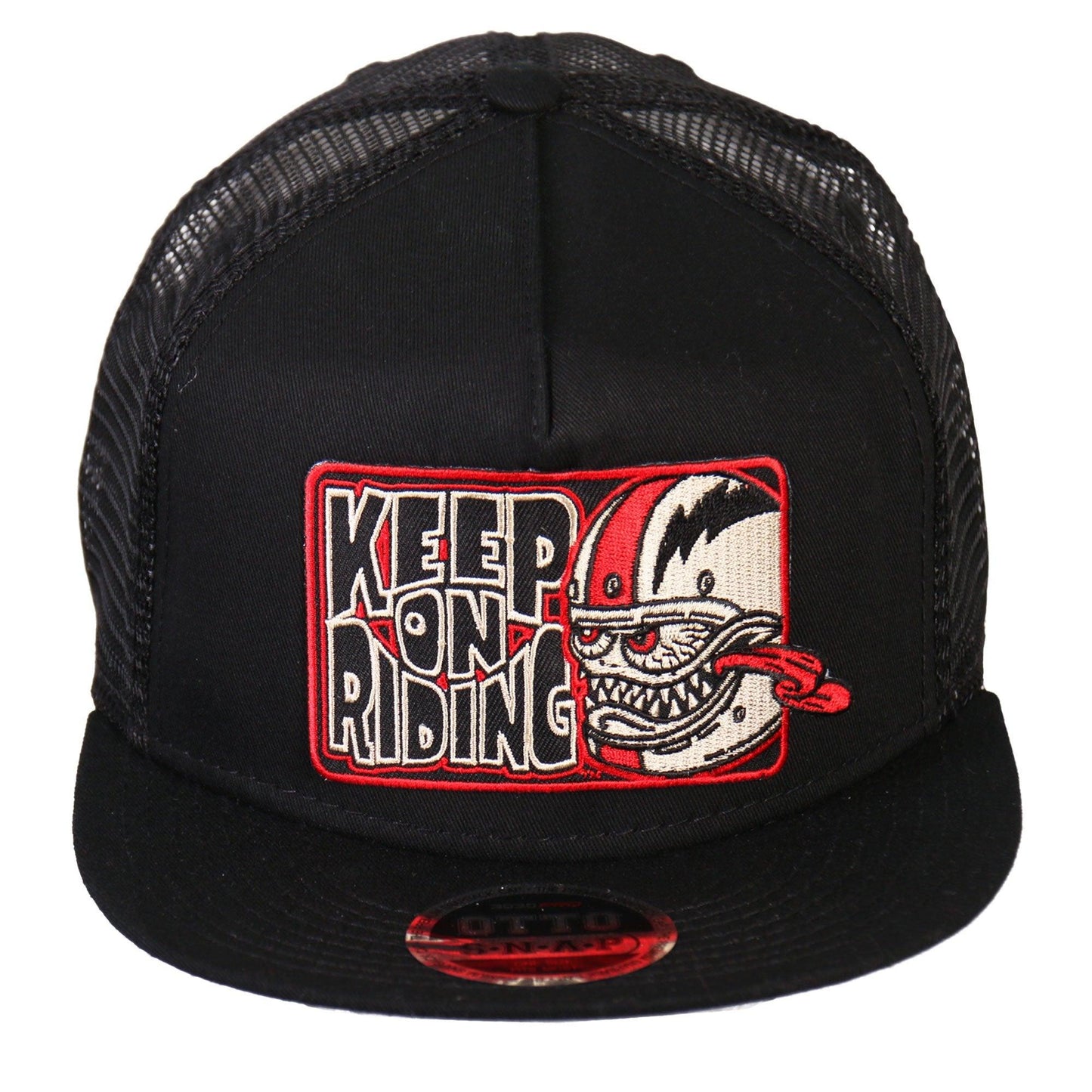Hot Leathers Bobber Monster Snap Back Ball Cap - American Legend Rider