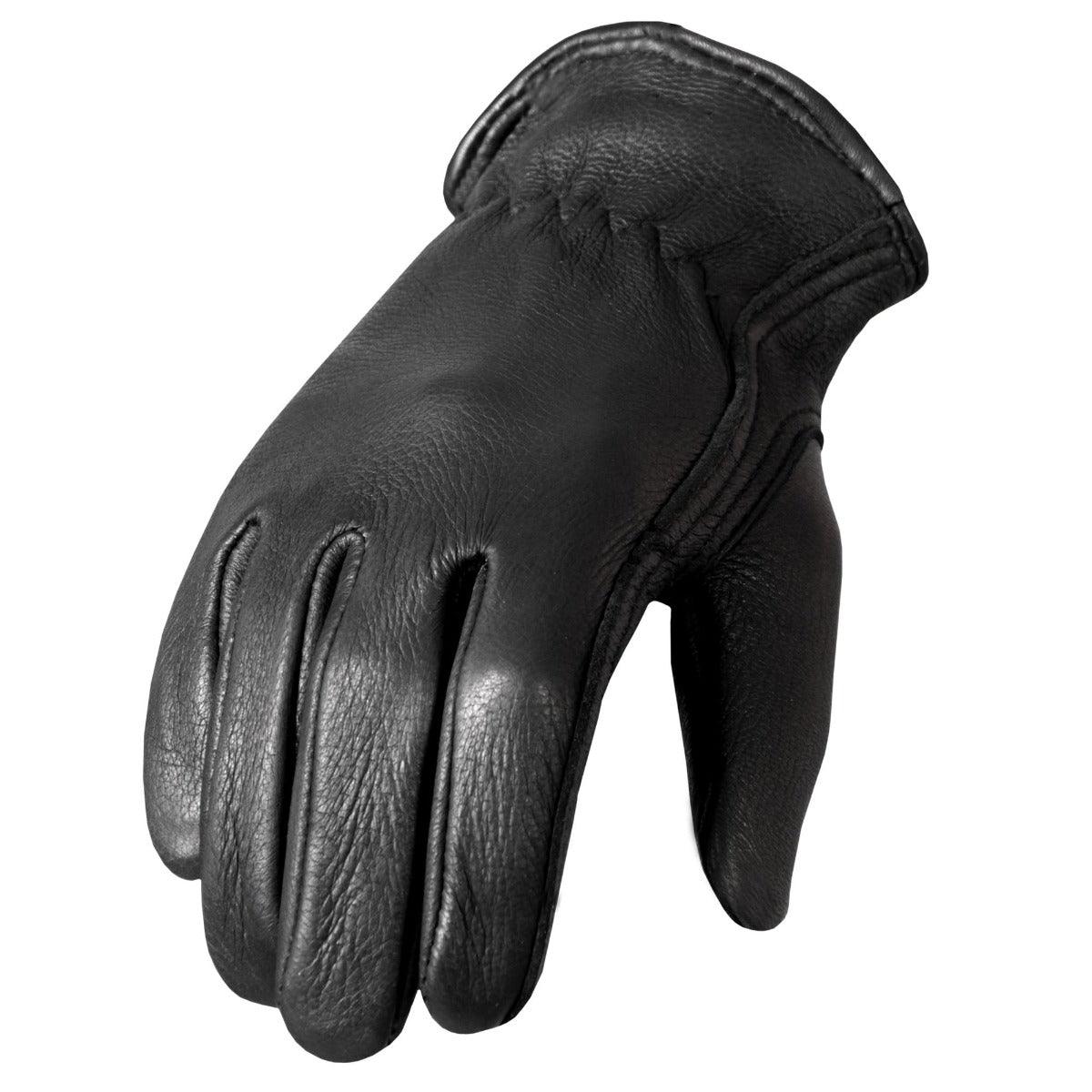 Hot Leathers Classic Deerskin Unlined Driving Glove - American Legend Rider