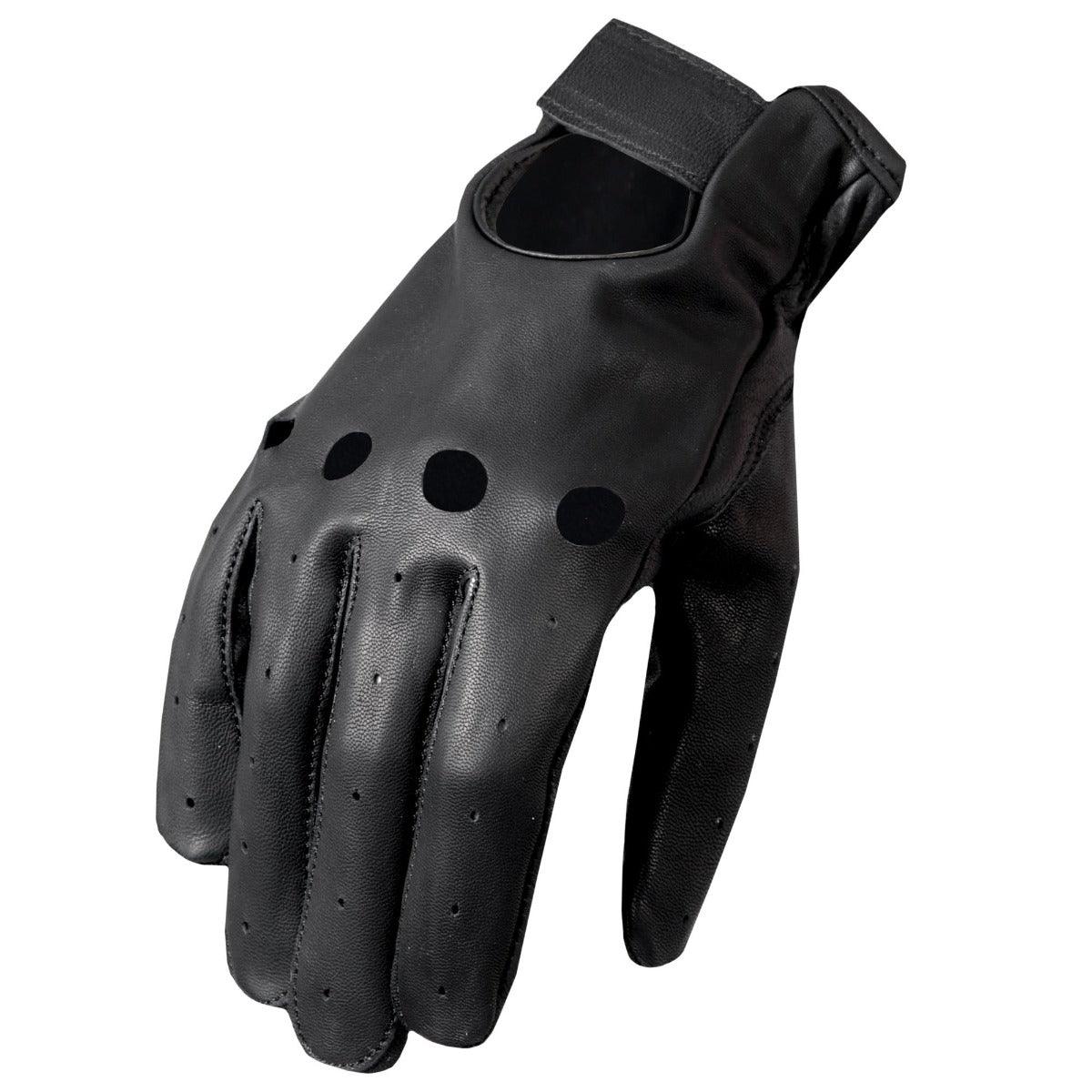 Hot Leathers Leather Driving Glove - American Legend Rider