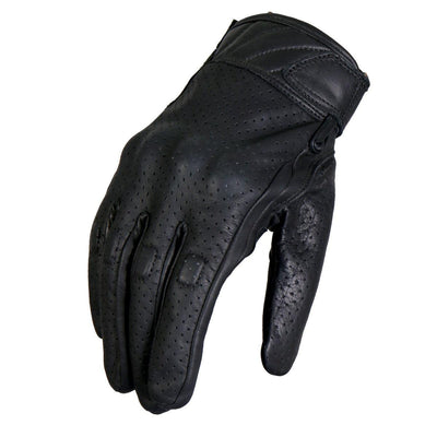 Hot Leathers Vented Knuckle Guard Glove - American Legend Rider