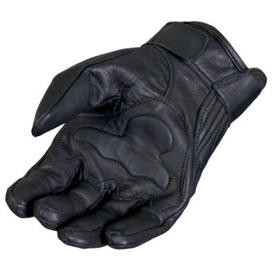 Hot Leathers Vented Knuckle Guard Glove - American Legend Rider