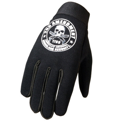 Hot Leathers 2Nd Amendment America'S Original Homeland Security Mechanics Gloves - American Legend Rider