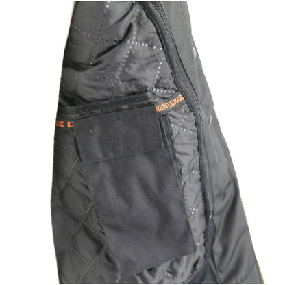 Vance Leather Top Grain Leather Scooter Jacket with Zippered Vents