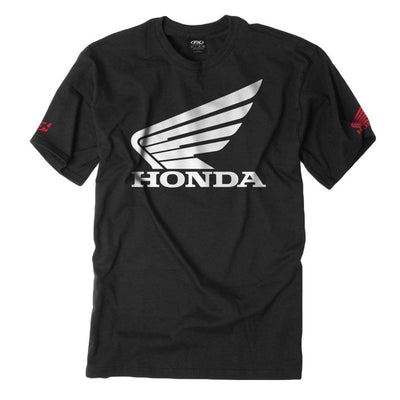 Factory Effex Men's Honda Big Wing T-Shirt - Black - American Legend Rider