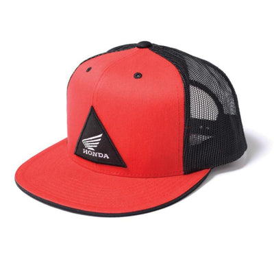 Factory Effex Honda Tri Snapback Hat, Red/Black - American Legend Rider