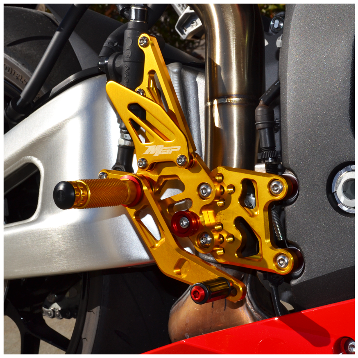 Hotbodies Racing MGP Rearsets for Honda CBR600RR 2007-21