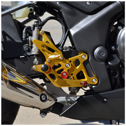 Hotbodies Racing MGP Rearsets for Honda CBR250R / CBR300R / CB300F 2011-21