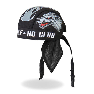 Hot Leathers Lone Wolf Headwrap - American Legend Rider