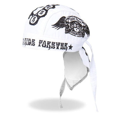 Hot Leathers Ride Fast Ride Forever Headwrap - American Legend Rider