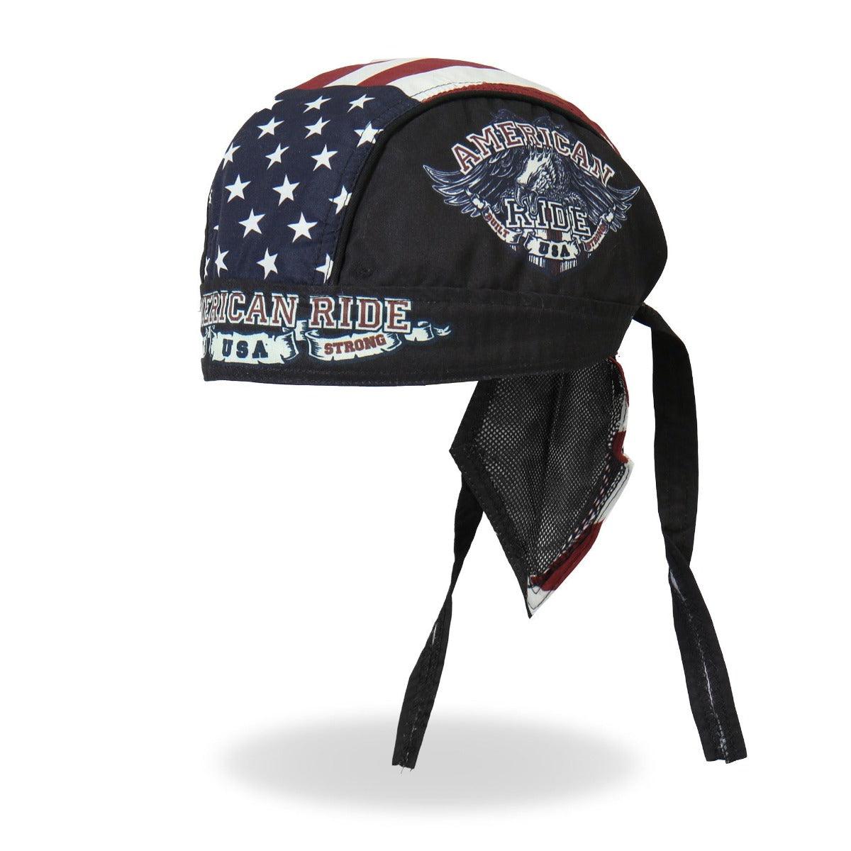 Hot Leathers American Ride Eagle Headwrap - American Legend Rider