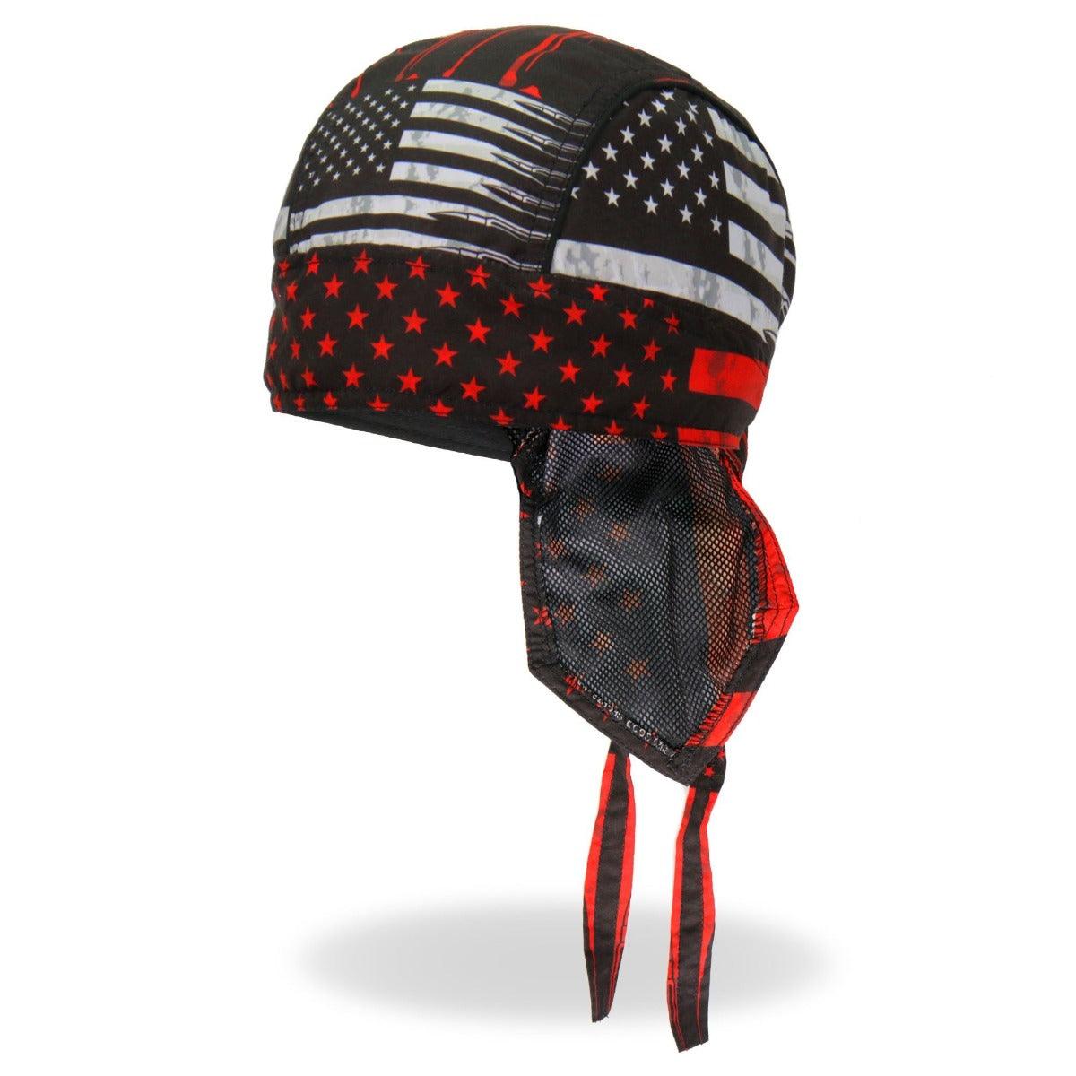 Hot Leathers Headwrap Flag Bullets - American Legend Rider