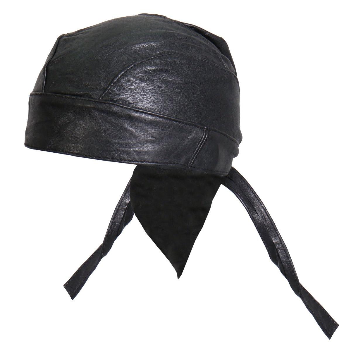 Hot Leathers Medium Weight Leather Headwrap - American Legend Rider