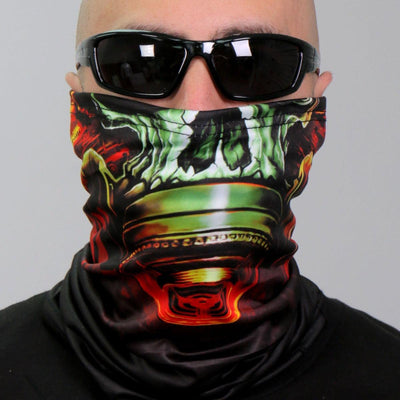 Hot Leathers Gas Mask Neck Gaiter Mask - American Legend Rider