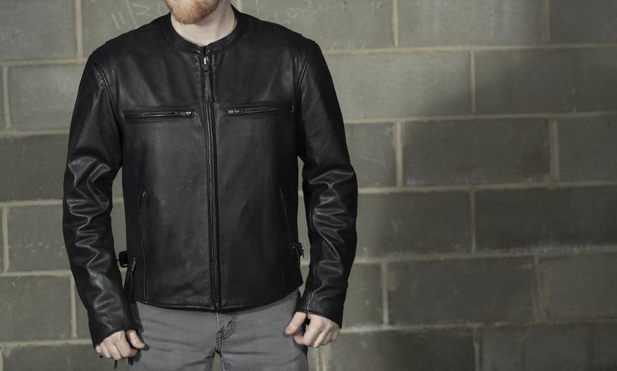 First Manufacturing Indy Motorcycle Leather Jacket - American Legend Rider