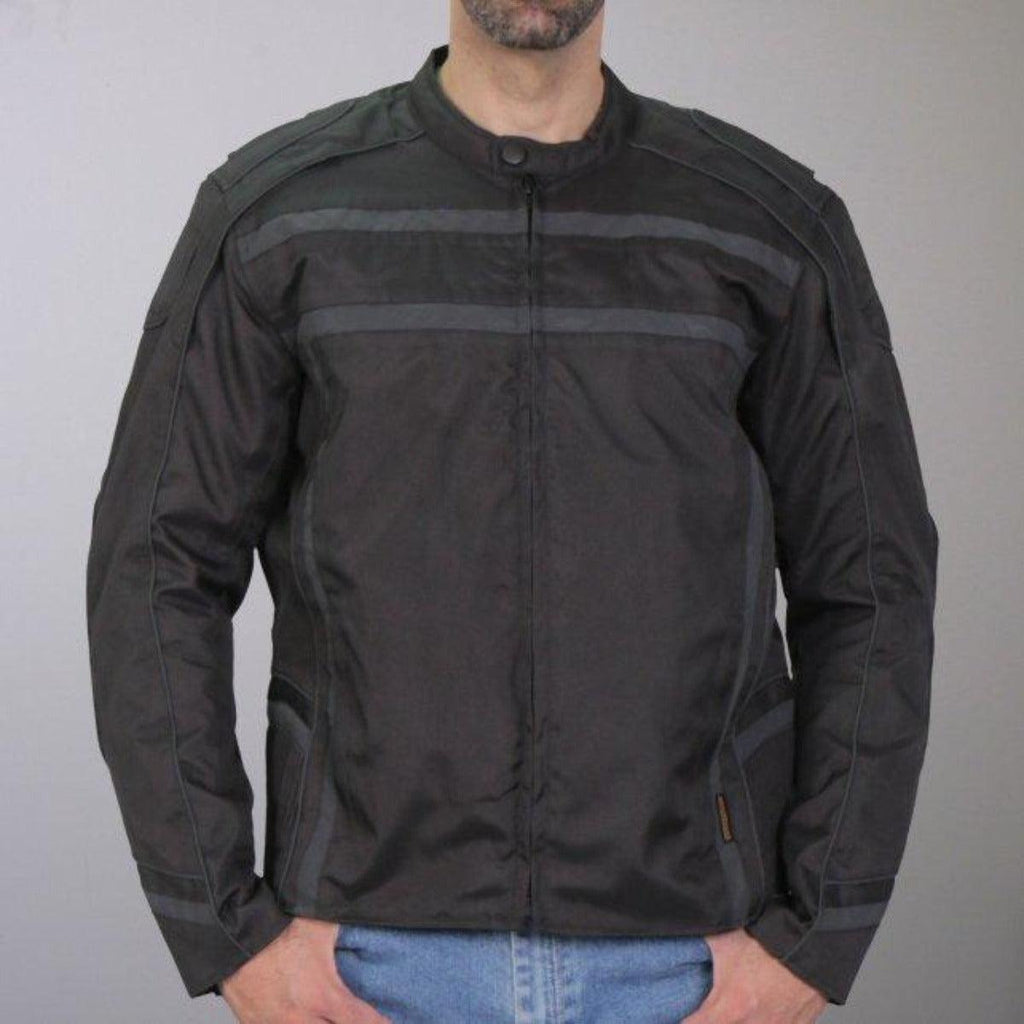 Hot Leathers Men's High Visibility Jacket With Concealed Carry Pocket