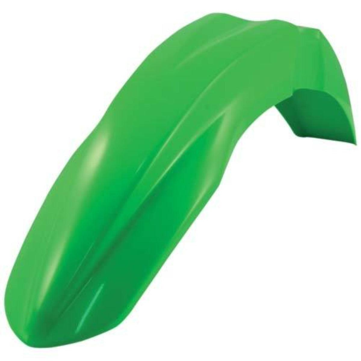 Factory Effex Front Fender Plastic KX85/100 01-13 (Green) - American Legend Rider