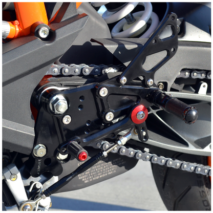 Hotbodies Racing MGP Rearsets for KTM RC390 2014-21