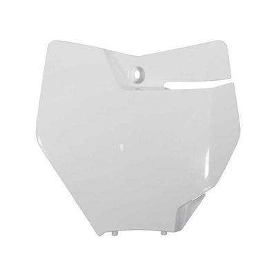 Factory Effex Front Plate Plastic SX125-450F 19-21 (White) - American Legend Rider