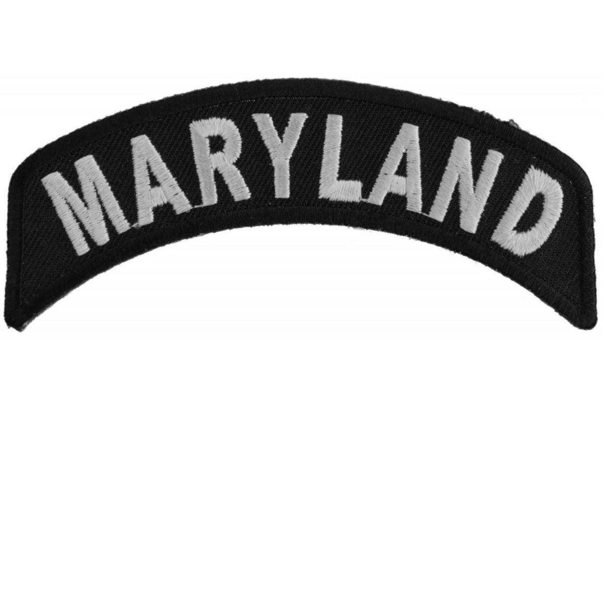 Daniel Smart Maryland Patch, 4 x 1.75 inches - American Legend Rider