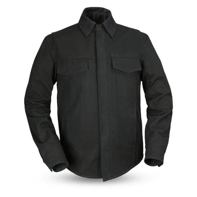 First Manufacturing Mercer Motorcycle Canvas Jacket - American Legend Rider