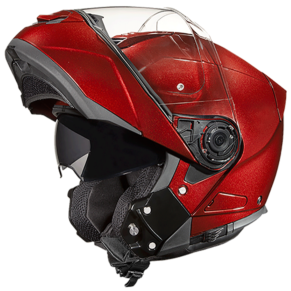 Daytona D.O.T Glide Black Cherry Metallic Helmet - American Legend Rider