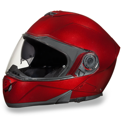 Daytona D.O.T Glide Black Cherry Metallic Helmet - American Legend Rider