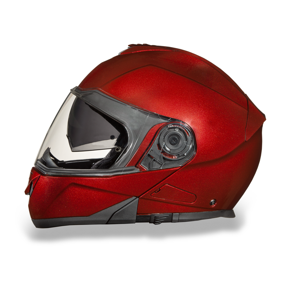 Daytona D.O.T Glide Black Cherry Metallic Helmet - American Legend Rider
