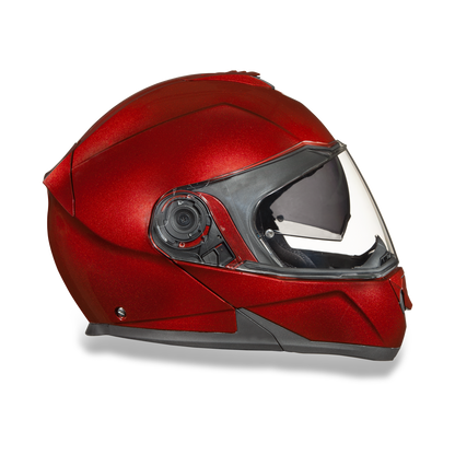 Daytona D.O.T Glide Black Cherry Metallic Helmet - American Legend Rider