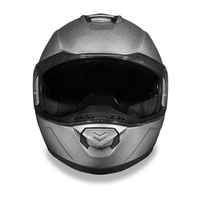 Daytona D.O.T. Glide Silver Metallic Modular Motorcycle Helmet - American Legend Rider