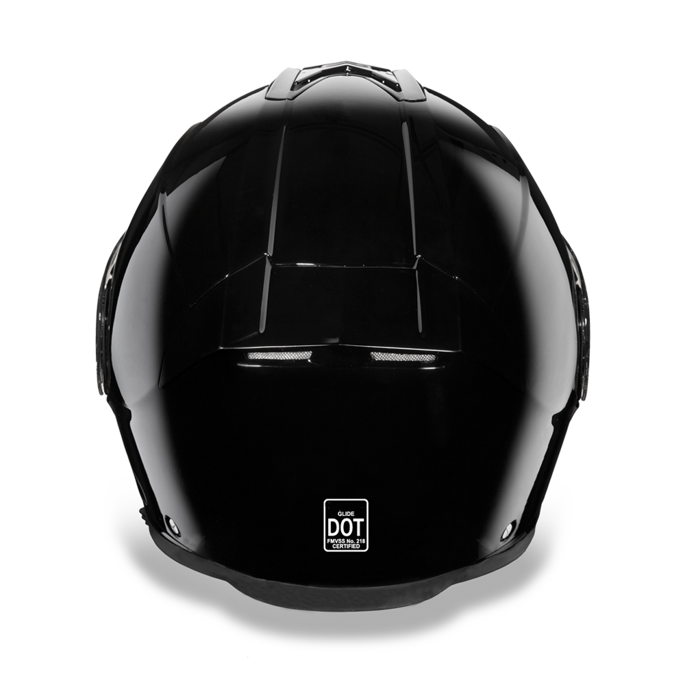 Daytona D.O.T Glide Hi-Gloss Black Helmet - American Legend Rider