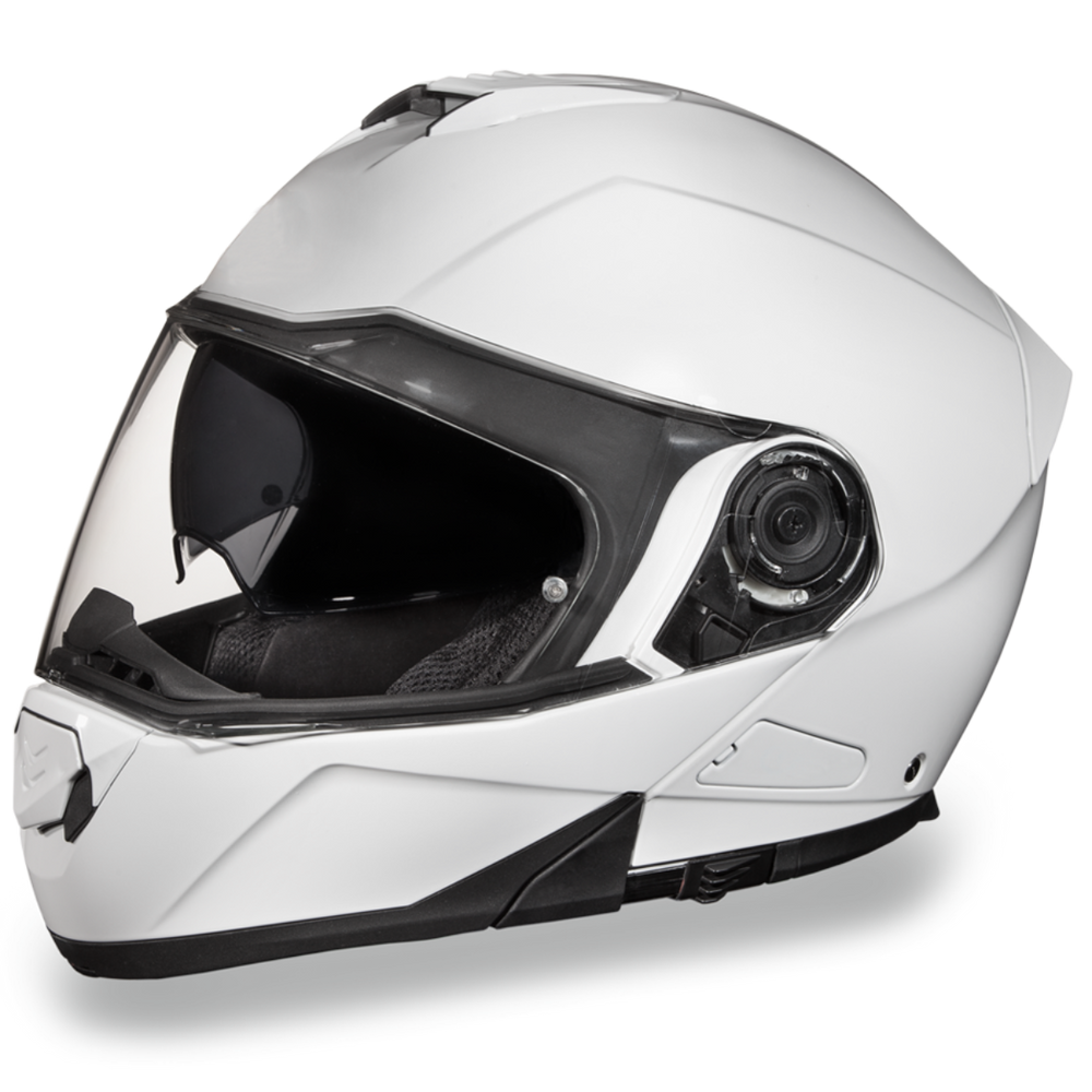 Daytona D.O.T Glide Hi-Gloss White Helmet